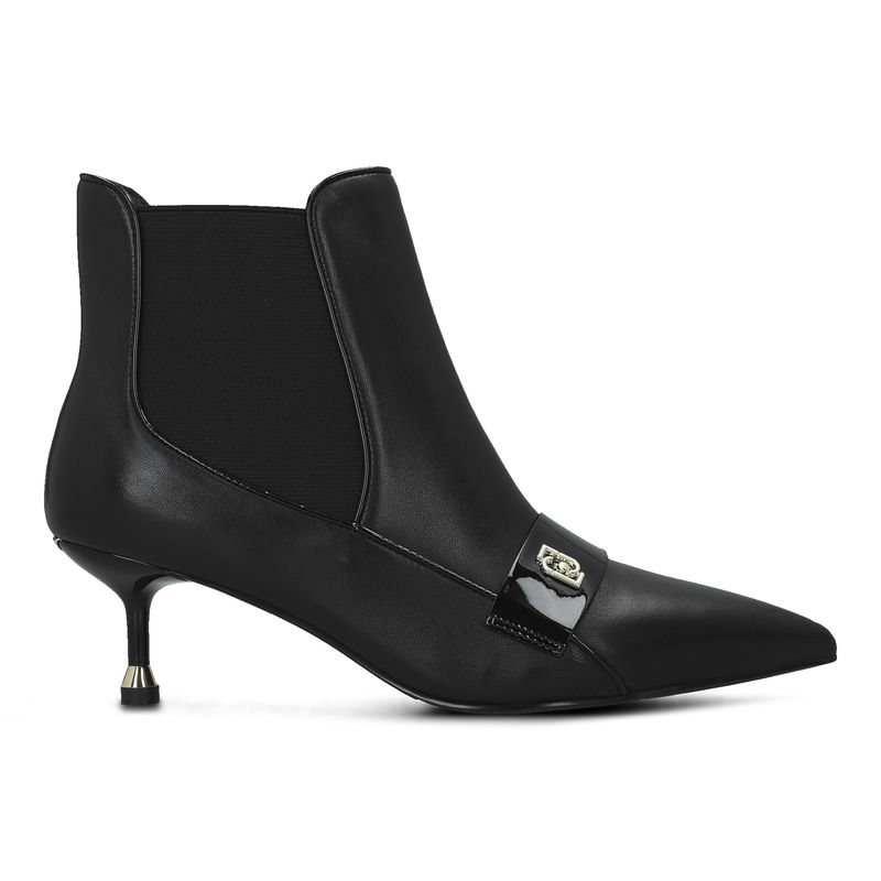 Ženske cipele Liu Jo Deva 02 ankle boot nappa/patent black