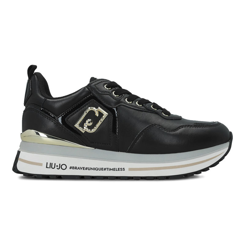 Ženske patike Liu Jo Maxi wonder 01 sneaker calf black