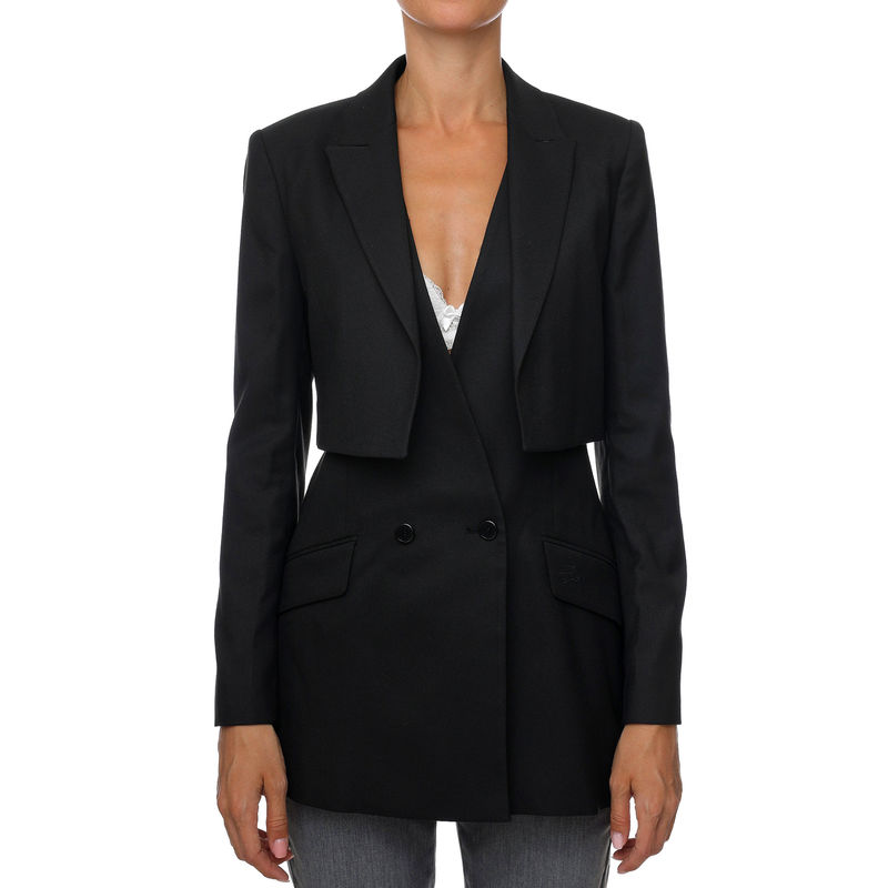 Ženski sako Karl Lagerfeld TRANSFORMER TWIST BLAZER