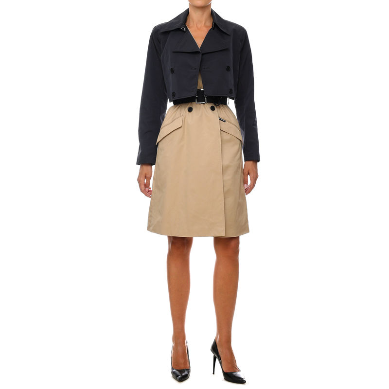 Ženski kaput Karl Lagerfeld TRANSFORMER TRENCH COAT