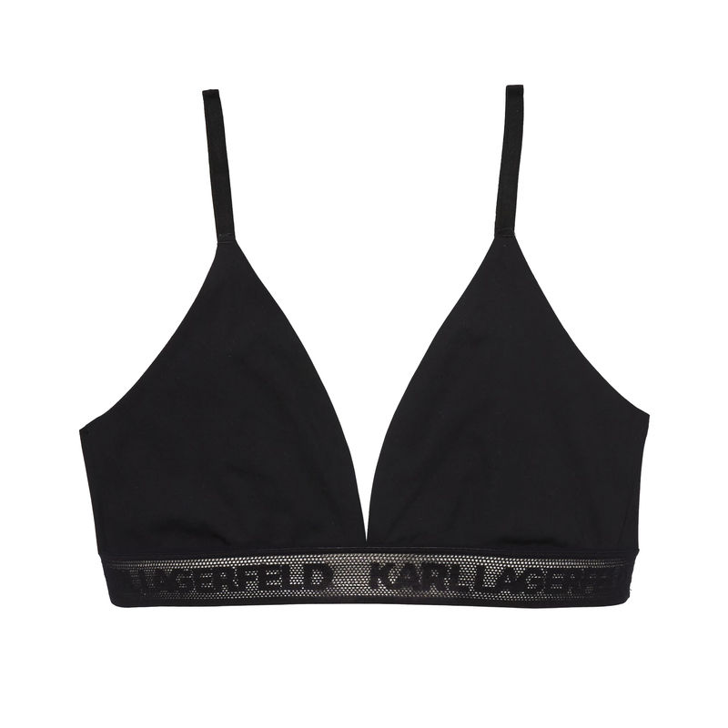 Ženski top Karl Lagerfeld ULTRALIGHT LOGO TRIANGLE BRA