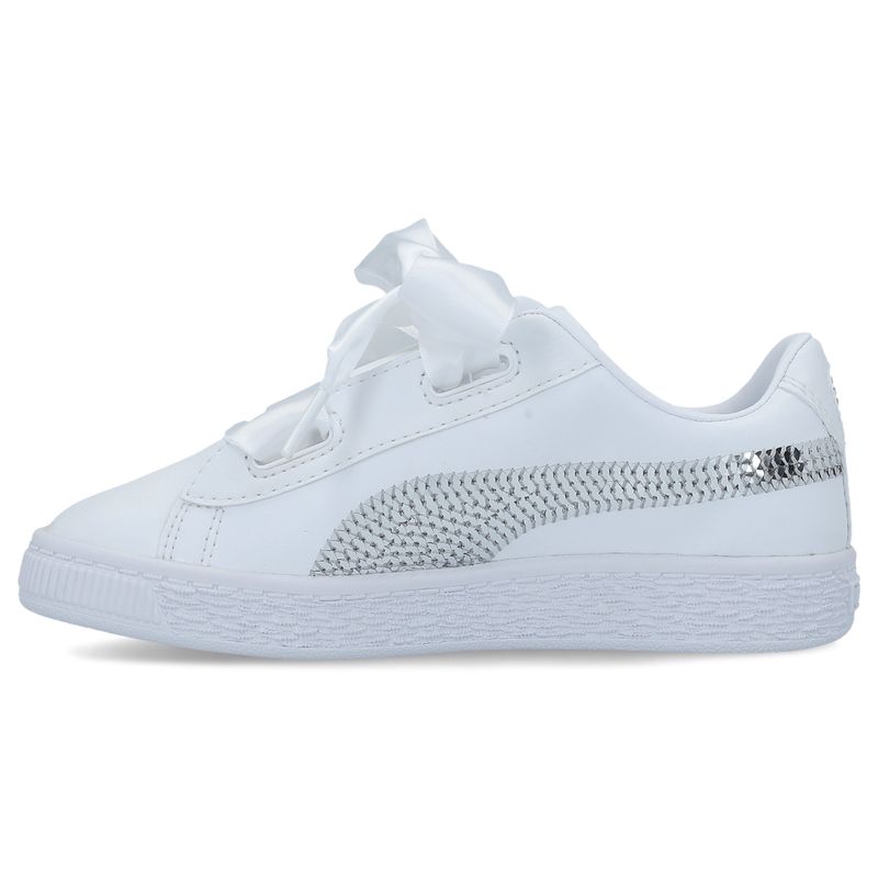 Puma basket heart bling infant 2025