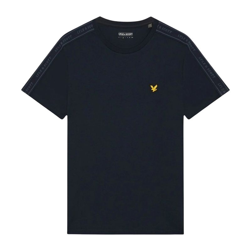 Muška majica Lyle&scott Jacquard tape t-shirt