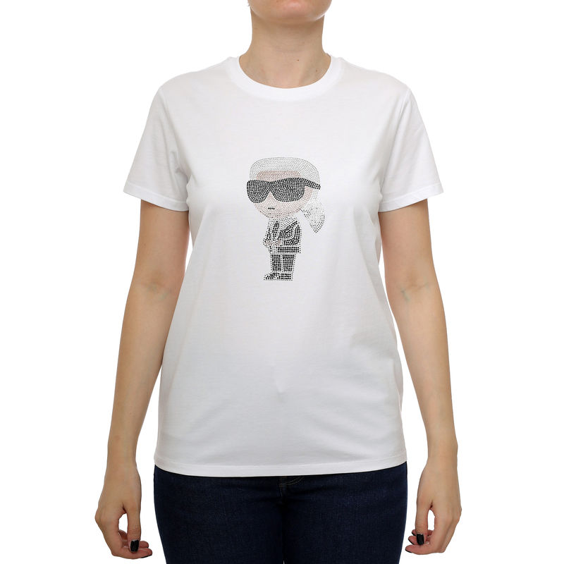 Ženska majica Karl Lagerfeld Commercial Logo T-Shirt