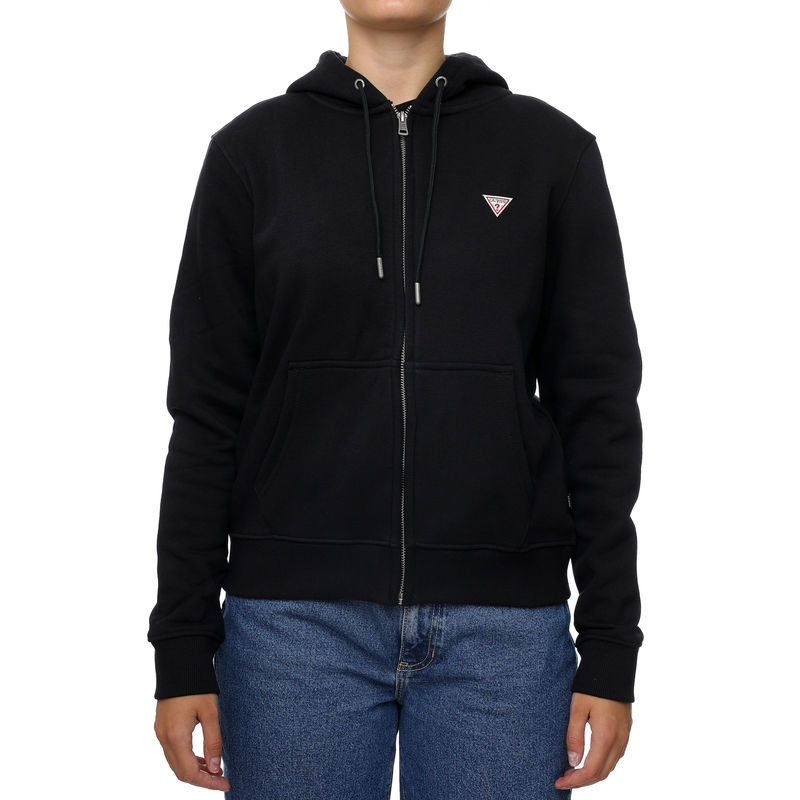 Ženska trenerka gornji deo Guess Gj Zip Hood Reg Mini Tri Sweat