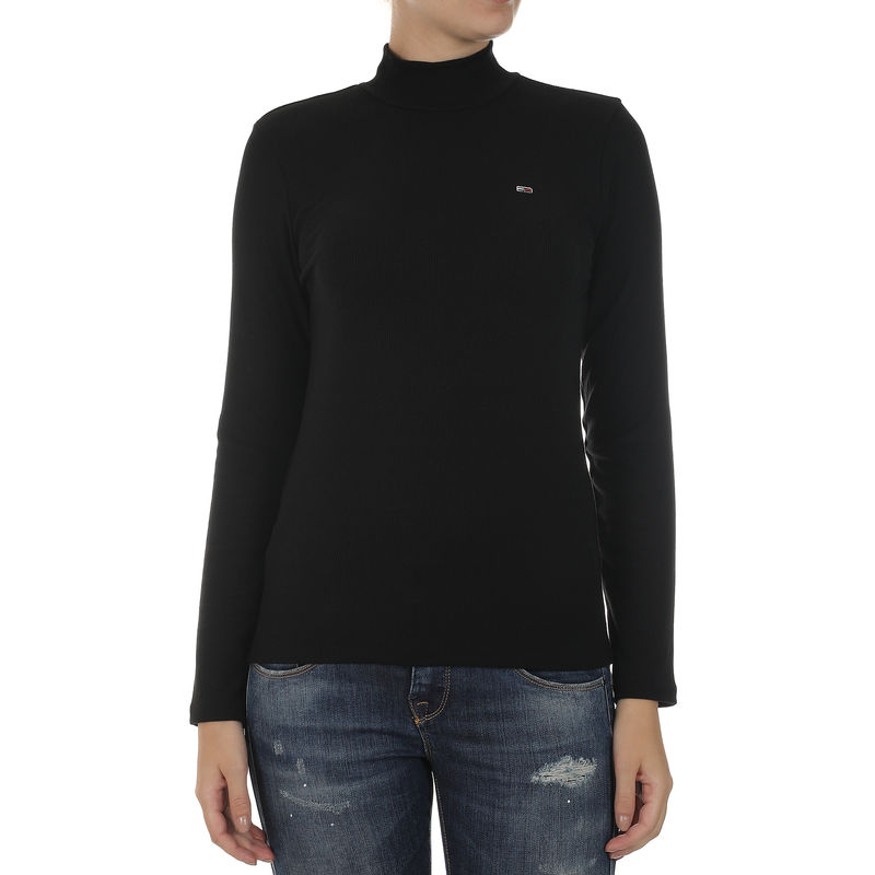 Ženska rolka Tommy Hilfiger TJW RIB MOCK NECK LONGSLEEVE