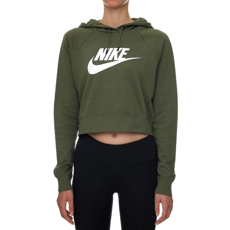 Ženski duks Nike W NSW ESSNTL FLC GX CROP HDY