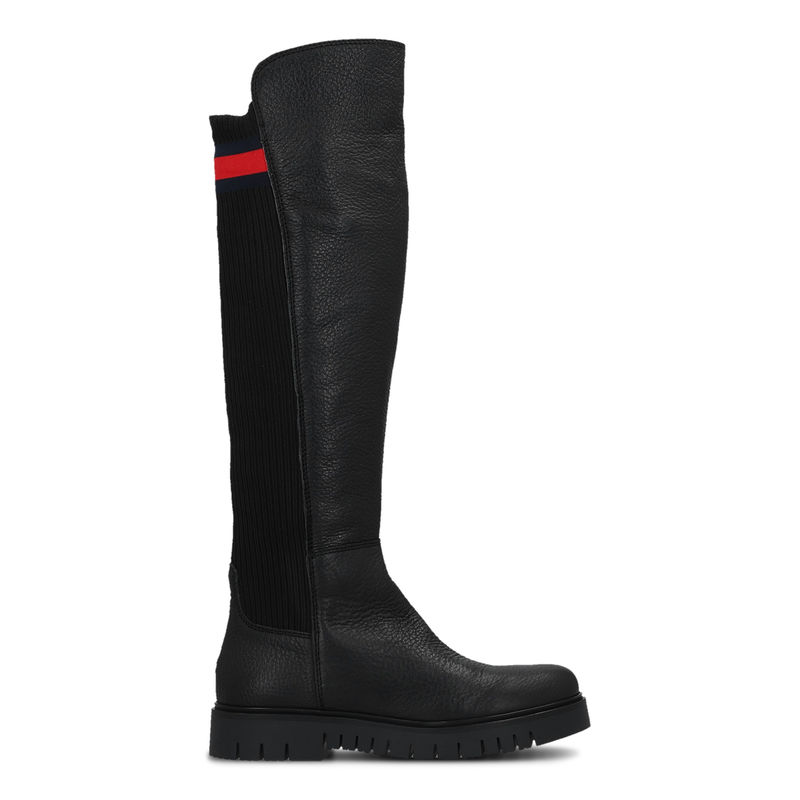 Ženske čizme Tommy Hilfiger FLAG SOCK TOMMY JEANS BOOT