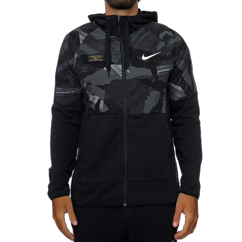 Muški duks Nike M NK DF FLC HD FZ CAMO