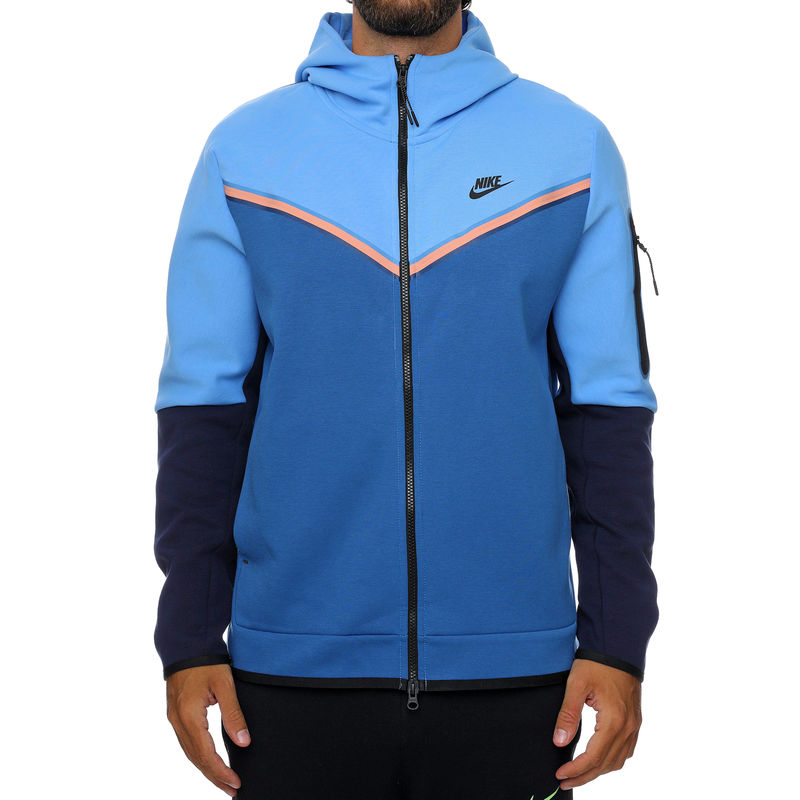 Muški duks Nike M NSW TCH FLC HOODIE FZ WR