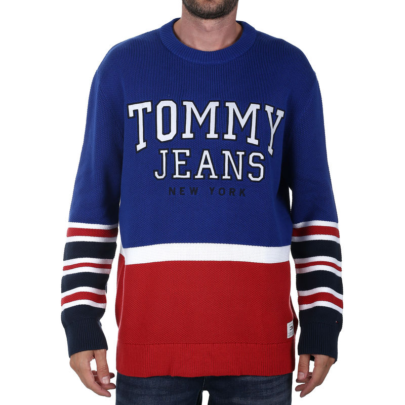 Muški džemper TOMMY HILFIGER TJM COLORBLOCK LOGO SWEATER