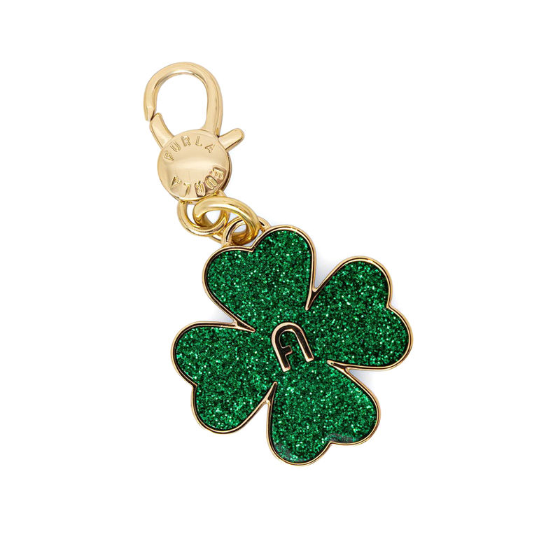 Ženski privezak Furla Hashtag clover charm