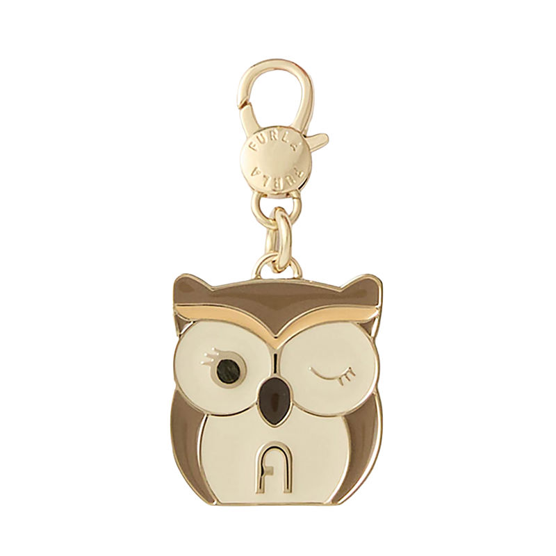 Ženski privezak Furla Hashtag owl charm