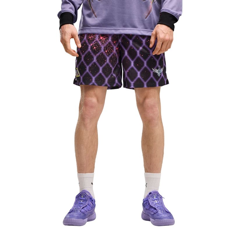 Muški šorc Puma Melo asteriks aop mesh short 7in