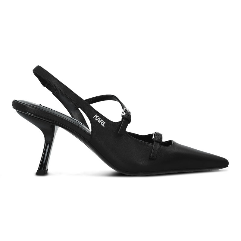 Ženske cipele sa štiklom Karl Lagerfeld Karmel sling strap pump