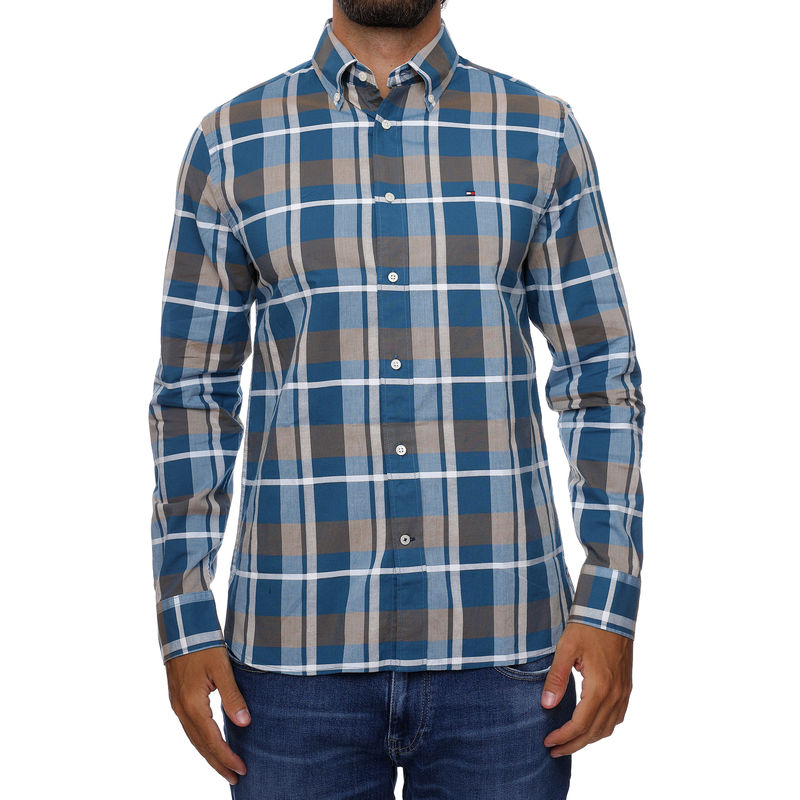 Muška košulja Tommy Hilfiger COMBO CHECK RF SHIRT
