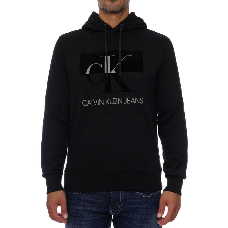 Mu ki duks Calvin Klein BIG CK FLOCK HOODIE
