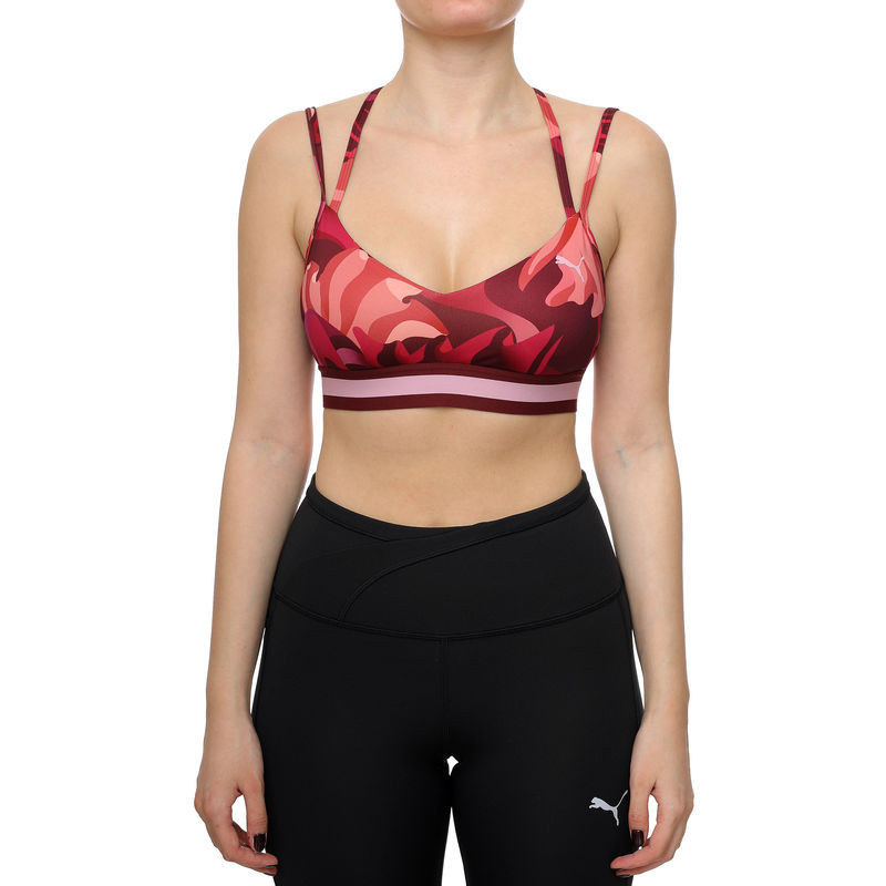Ženska top majica Puma Floral ribbon strappy bra - low