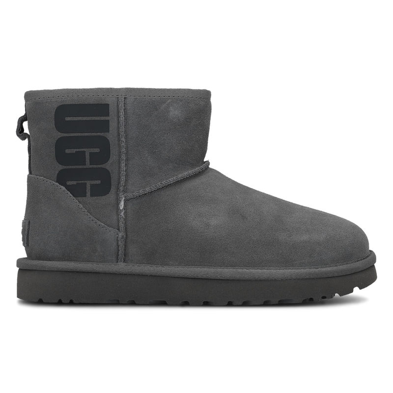 Ženske čizme Ugg CLASSIC MINI UGG RUBBER LOGO