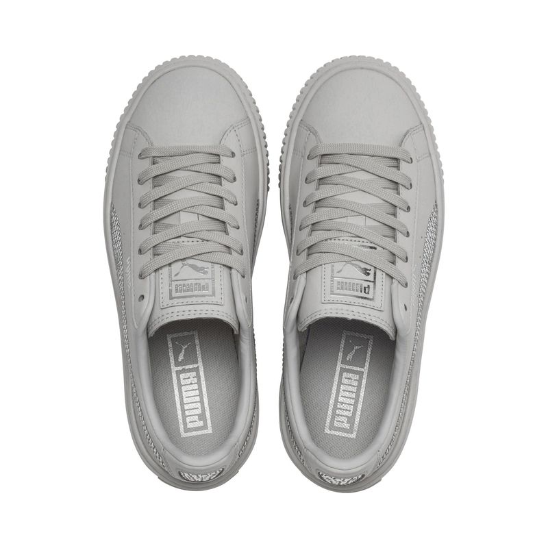 puma basket platform bling junior