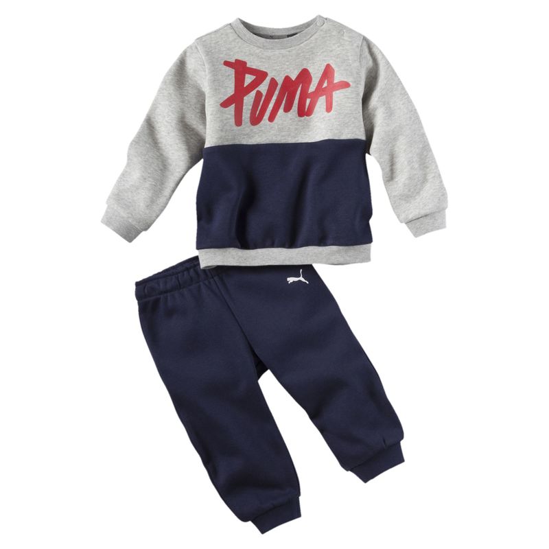 Dečiji komplet Puma Minicats Crew Jogger