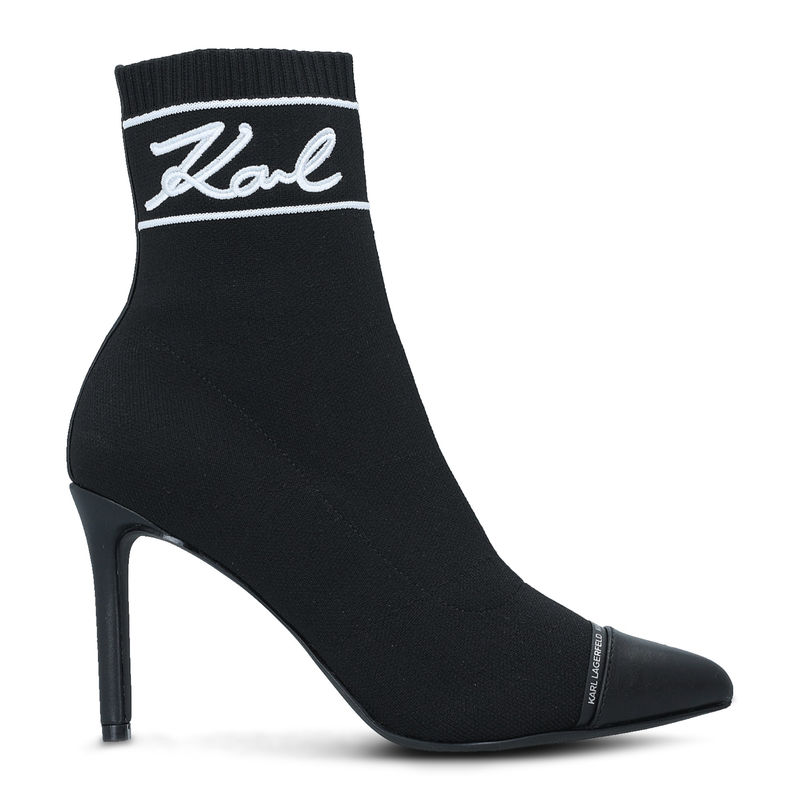 Ženske čizme Karl Lagerfeld Pandara Signia Ankle Bt