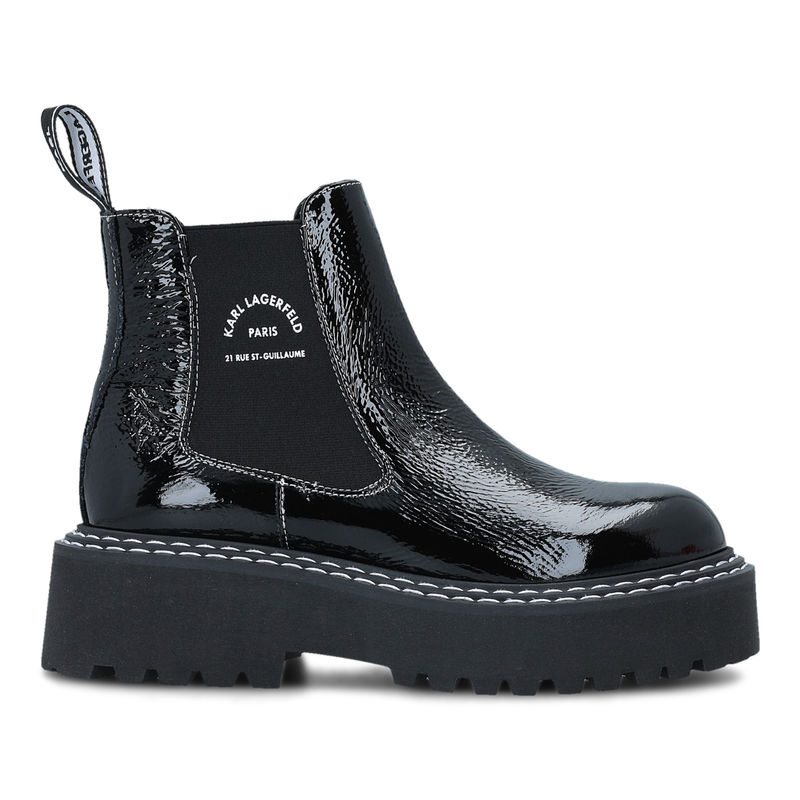 Ženske čizme Karl Lagerfeld Patrol Ii Gore Boot Shine