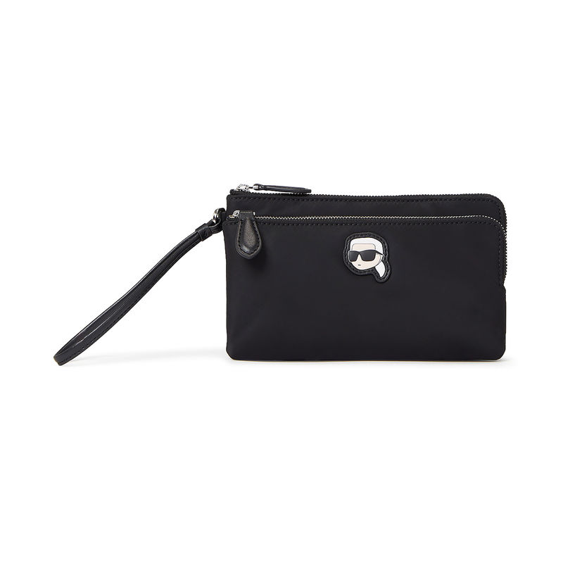 Ženski neseser Karl Lagerfeld K/Ikonik 2.0 Nylon Dble Pouch