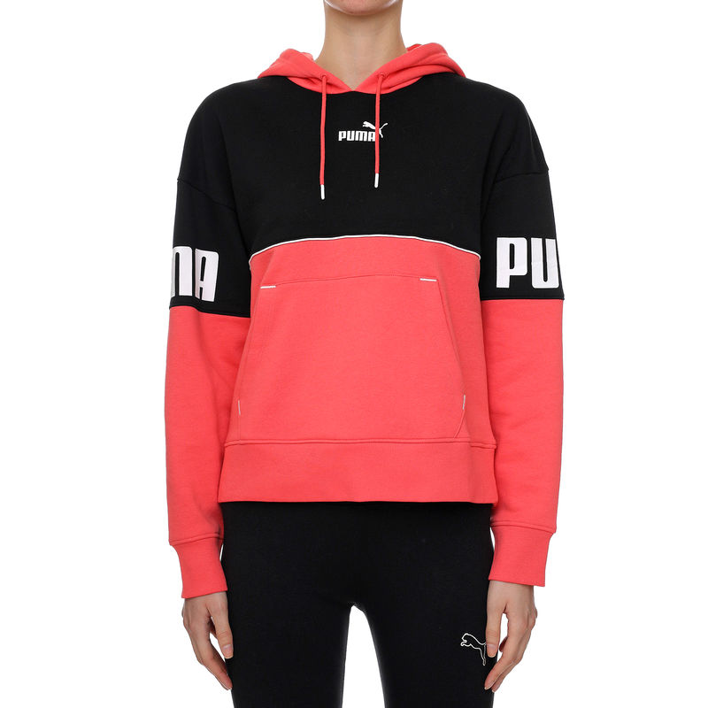 Ženski duks Puma POWER COLORBLOCK HOODIE FL