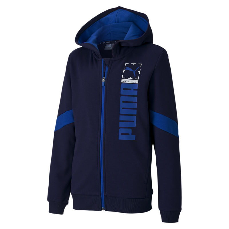 Dečiji duks Puma Active Sports Full-Zip Hoodie TR B