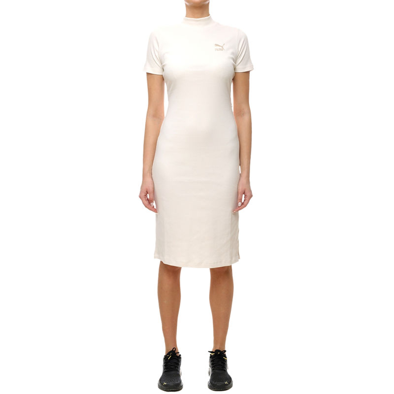 Ženska haljina Puma Classics ribbed dress