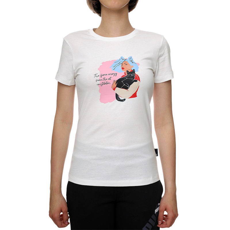 Ženska majica Puma Graphics positive vibe tee