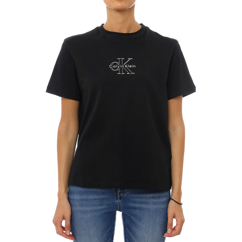 Ženska majica Calvin Klein ss classic seasonal monologo tee