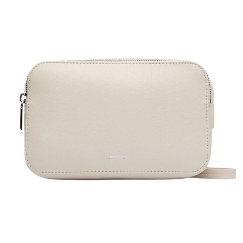 Ženska torba Calvin Klein Foil logo elongated camera bag