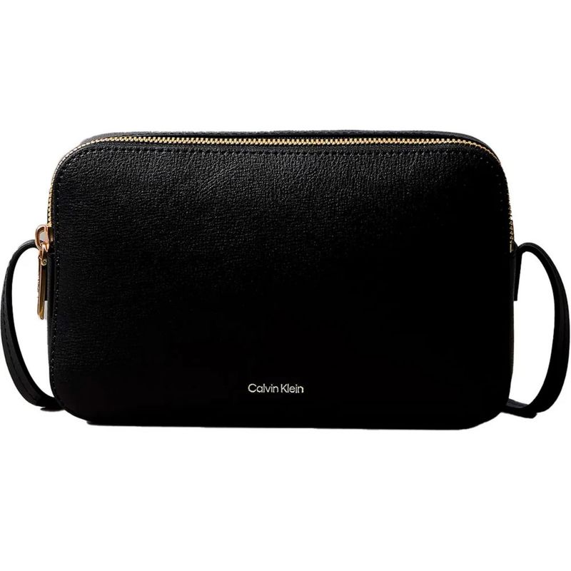 Ženska torba Calvin Klein Foil logo elongated camera bag