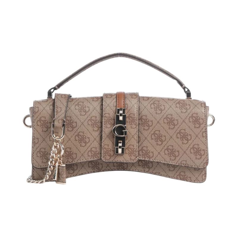 Ženska torba Guess Yvonne logo mini top handl flp