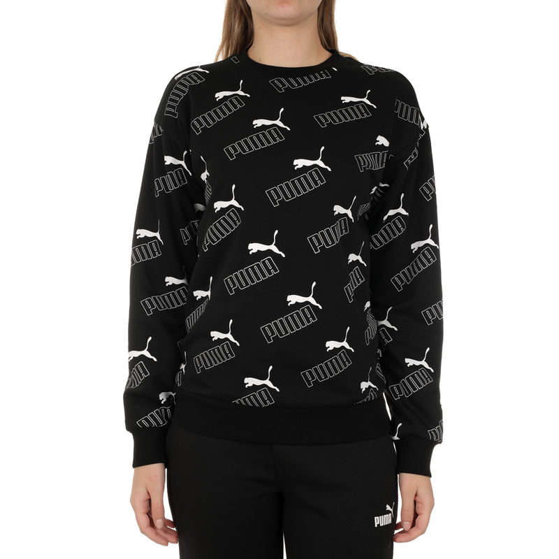 Ženski duks Puma Amplified AOP Crew Sweat TR