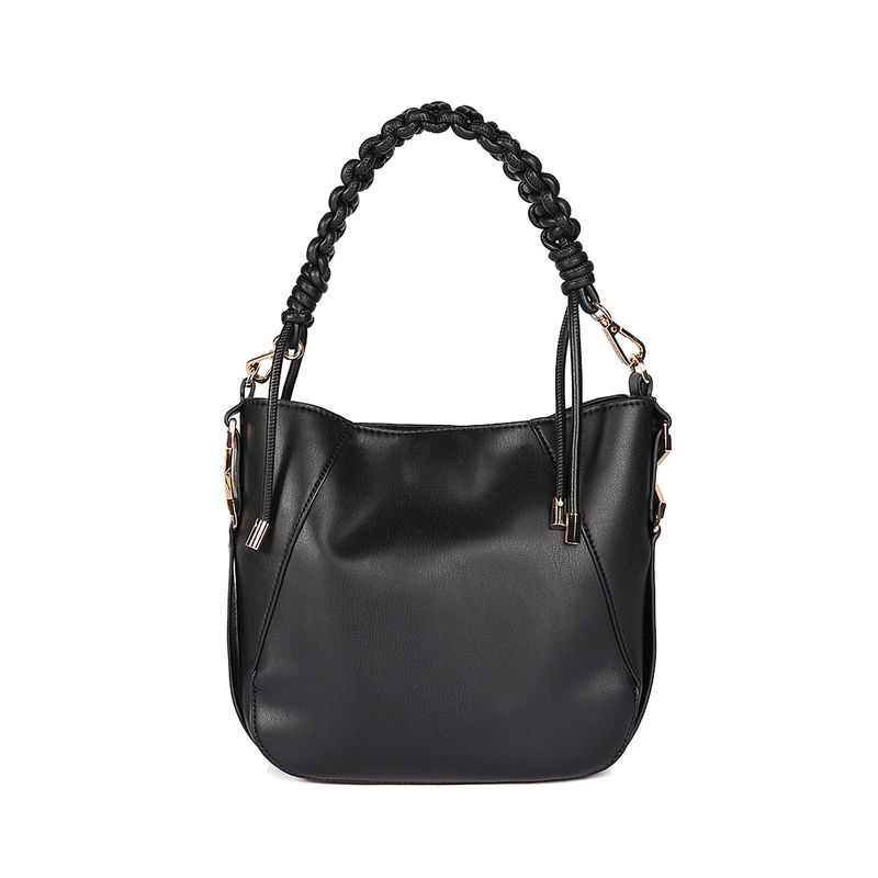 Ženska torba Lola By maite braided handle faux leather bag