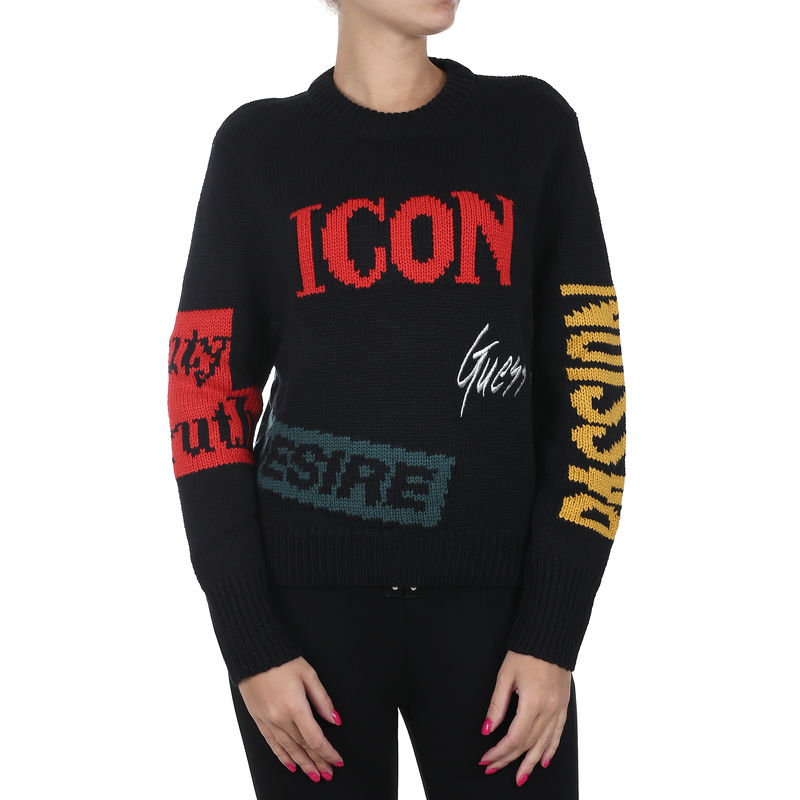 Ženski duks Guess JEANS RSLN LONG SLEEVE TRACIE