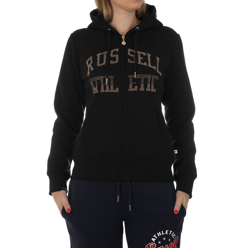 Ženski duks Russell Athletic ZIP THROUGH HOODY