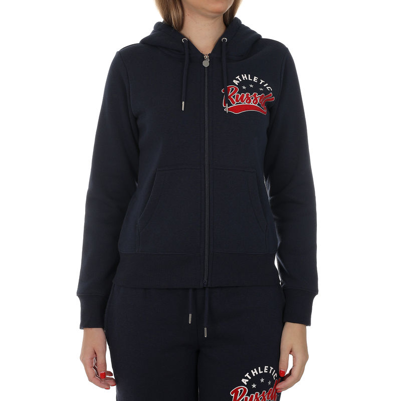 Ženski duks Russell Athletic ZIP THROUGH HOODY