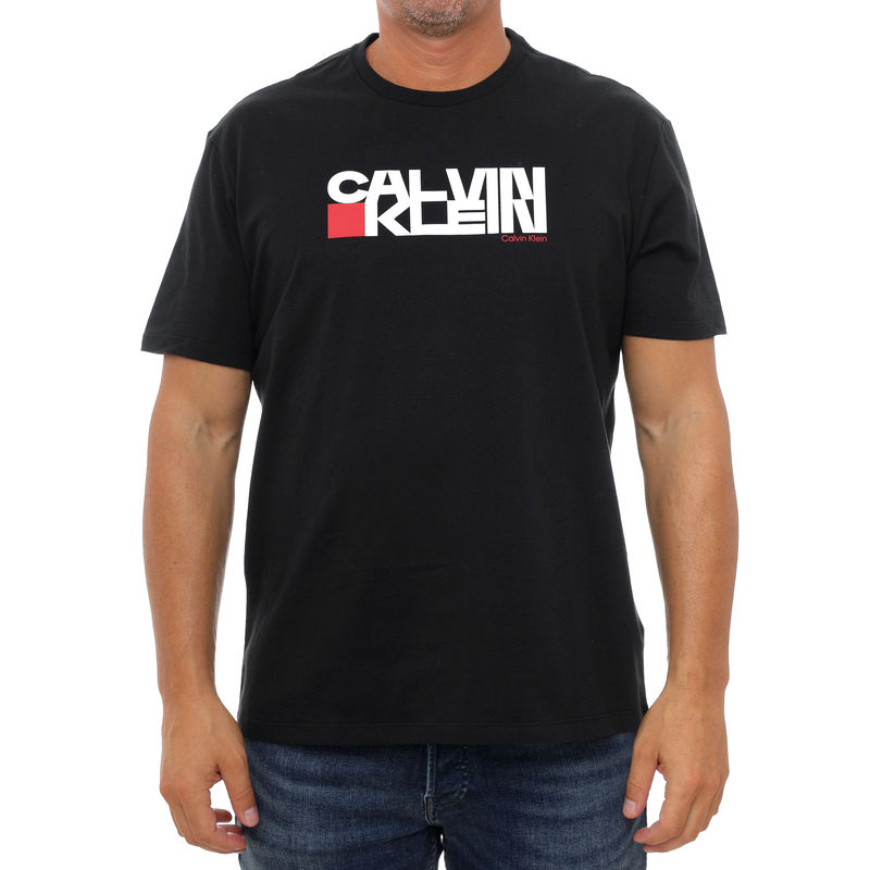 Muška majica Calvin Klein ss 30s eu ck redbox graphic tee