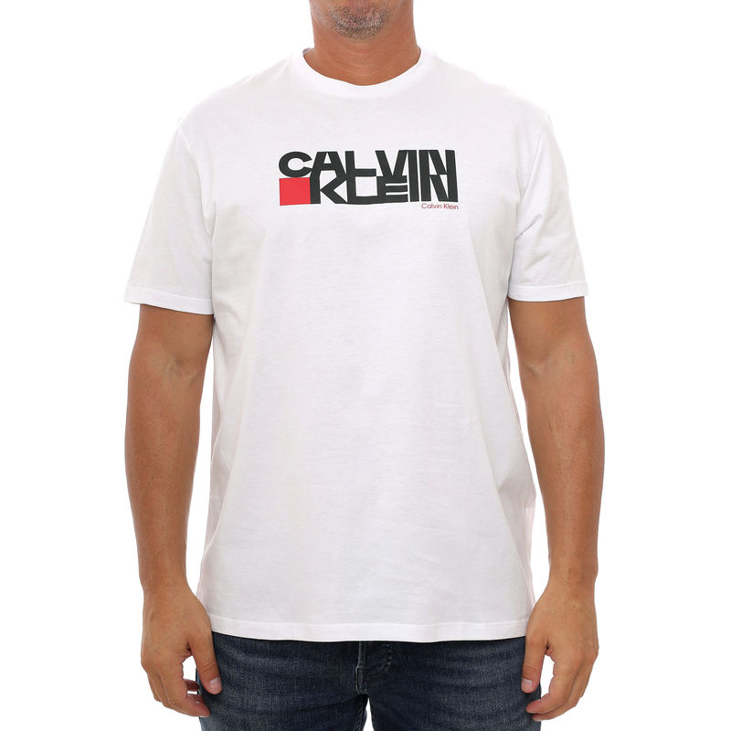 Muška majica Calvin Klein ss 30s eu ck redbox graphic tee