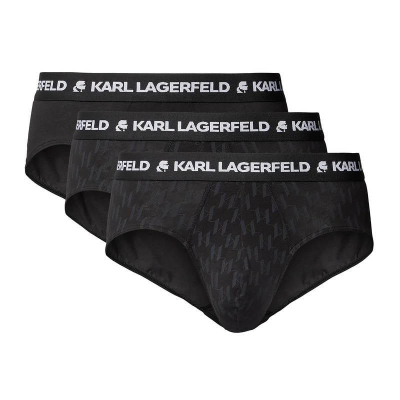 Muški veš Karl Lagerfeld LOGO MONOGRAM BRIEF SET(3PACK)