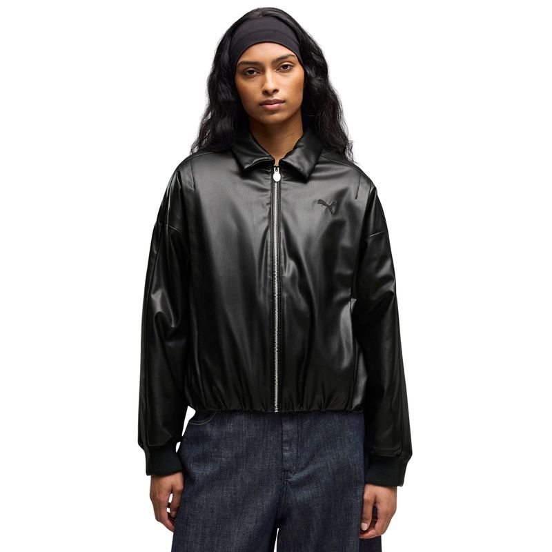 Ženska jakna Puma Future.puma.archive pleather jacket w