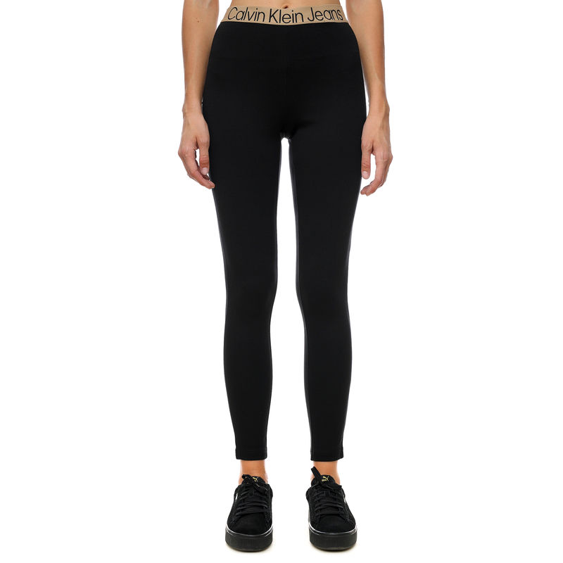 Ženska trenerka donji deo Calvin Klein LOGO ELASTIC MILANO LEGGINGS