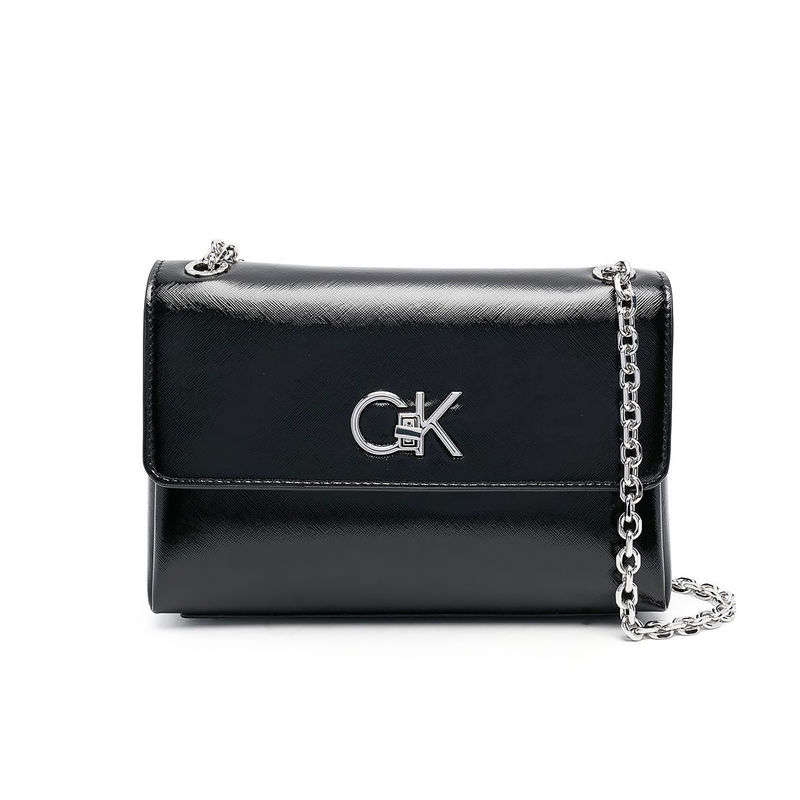 Ženska torba Calvin Klein RE-LOCK EW CONV CROSSBODY SAFF