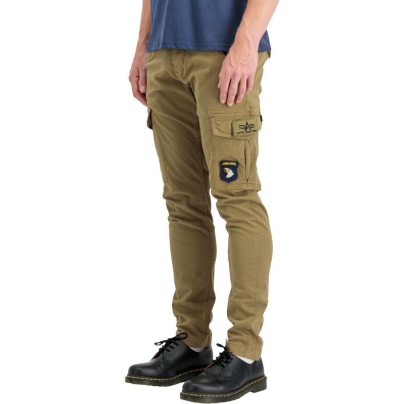 Muške pantalone Alpha Industries petrol patch pant