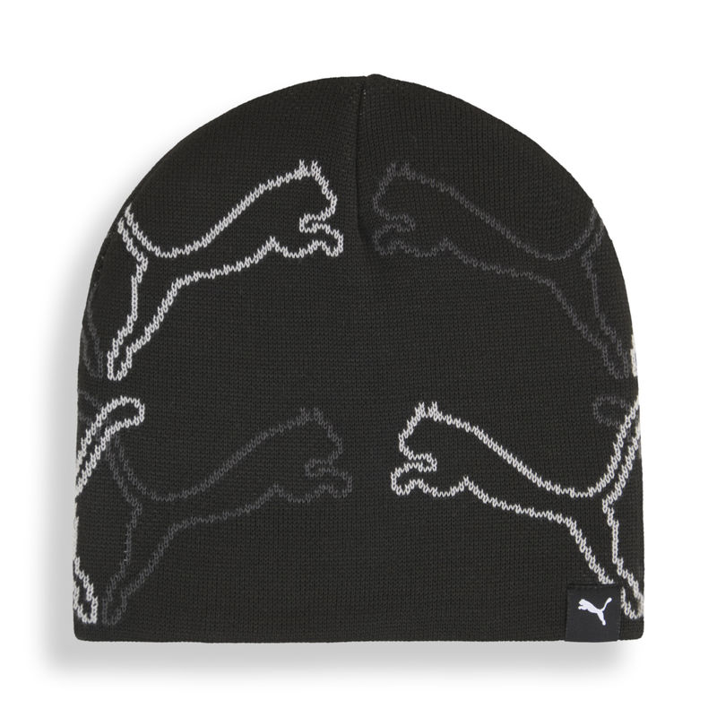 Unisex kapa Puma Cat graphic low crown cuffless beanie