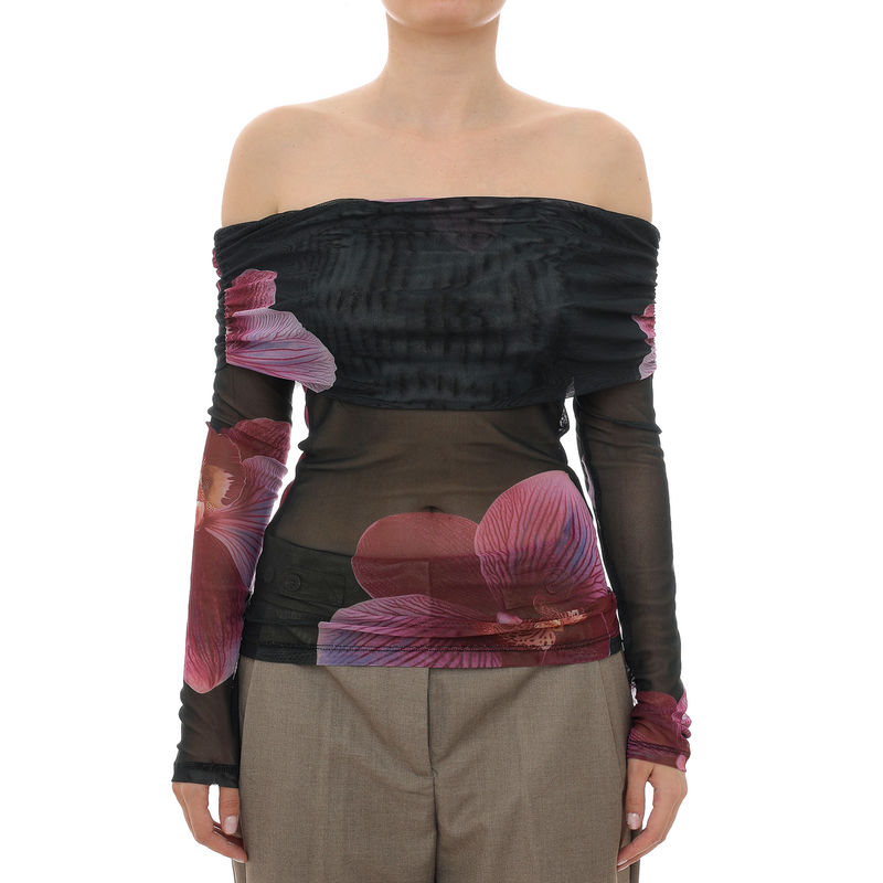 Ženska majica Vero Moda Flory off shoulder short